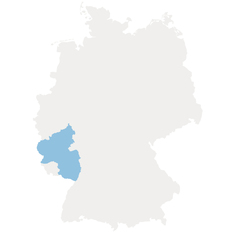 Landesumriss Rheinland-Pfalz