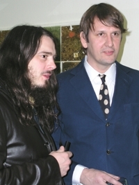 Jonathan Meese und Daniel Richter