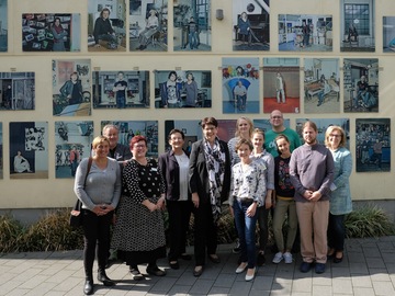 Birgit Honé besucht das kreativ:LABOR in Oldenburg