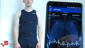 5G unterstützt die mobile Diagnostik mit tragbaren EKG-Westen.
