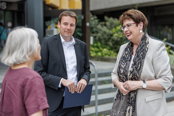 Regionalministerin Birgit Honé in Göttingen