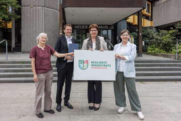 Regionalministerin Birgit Honé in Göttingen