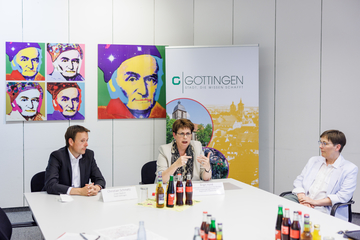 Regionalministerin Birgit Honé in Göttingen