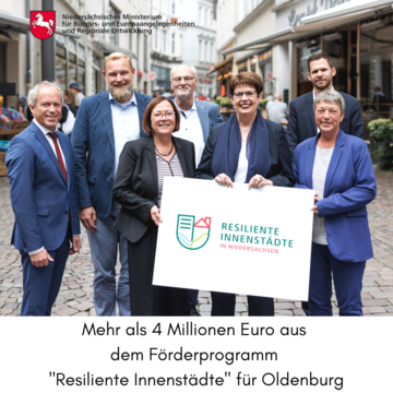 Regionalministerin Birgit Honé besucht Oldenburg