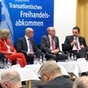 Podiumsdiskussion über das geplante Freihandelsabkommen EU:USA am 20. Februar 2014 in der Landesvertretung Niedersachsen