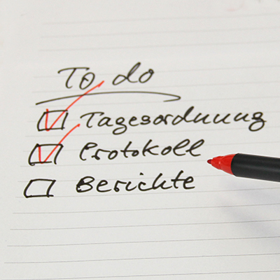 Symbolbild: To-do-Liste