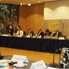 Teilnehmer des VKU-Workshops im Saal der Landesvertretung Niedersachsen
