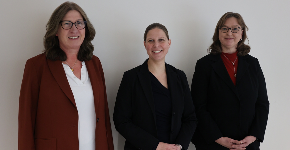 Ministerin Osigus mit Landesbeauftragten