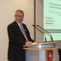Michael Kellner bei seinem Grußwort